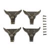 4Pcs Jewelry Box Feet Tiger Feet Shape Zinc Alloy Sturdy Rustproof Corrosion Resistant Vintage Style Jewelry Box Legs