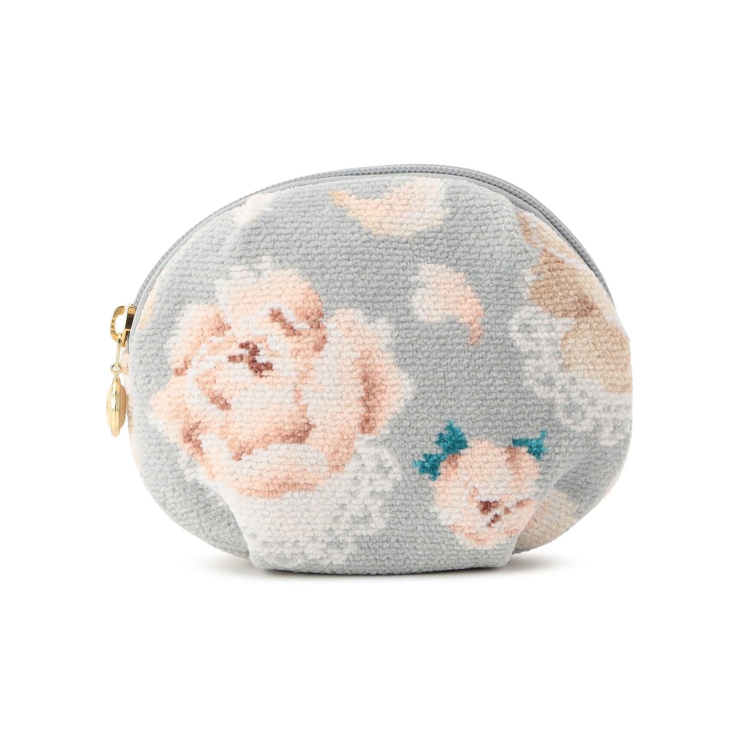 Косметичка Feiler в форме ракушки [1I1325121166110] Holy Peony HOY-251166 Женская Серая