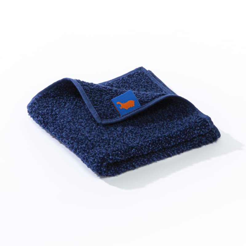 

Полотенце для рук Носовой платок Бегемот Имабари Органическое полотенце Главный бренд полотенец Роскошное полотенце Быстросохнущее Хлопковое бамбуковое волокно Пушистое Долговечное Стильное тёмно-синий