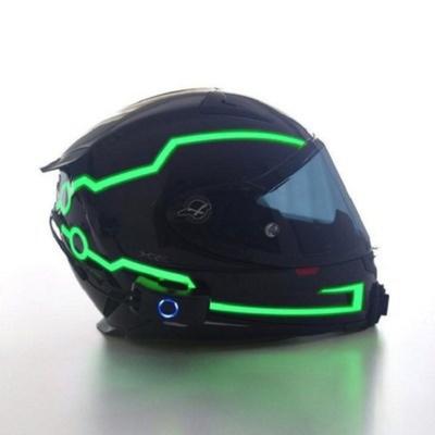 Motorcycle Helmet Light Strip Is Suitable for DIY Waterproof Night Riding Signal of Motorcycle Helmets, Light Strip
