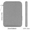 1PC  30cm/11.81inch Tablet Sleeve Bag Notebook Bag Large Capacity Multilayer Carrying Case Portable Tablet Handbag