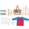 27Pcs Kids Paint Set Washable Assorted Colors Waterproof Smock Acrylic Painting Supplies for Children Family Education