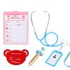 Pretend Play House Doctor Toy Wooden Medical Toolbox Dentist Set Simulation Play House Toy Role Playing Life Skill For Children
