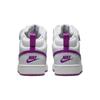 Nike Court Borough Mid 2 GS 'Pure Platinum Vivid Purple' CD7782-009