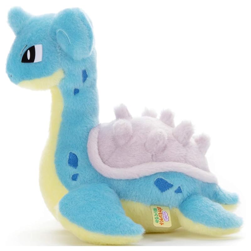 Takara Tomy Arts Pokémon I Choose You! Plush Lapras, Approximately 18cm Tall