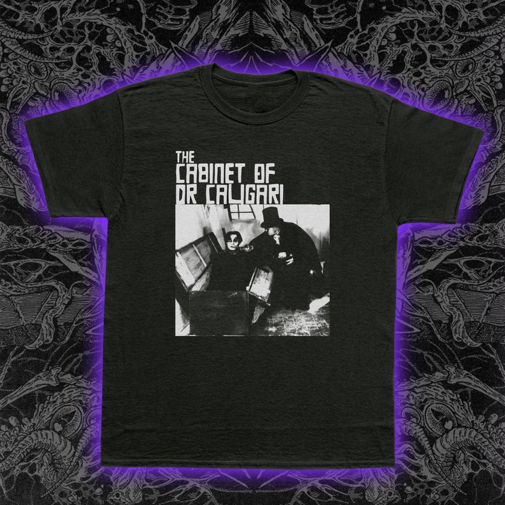 Cabinet of Dr. Caligari T-Shirt German Expressionist Silent Horror Film Tee