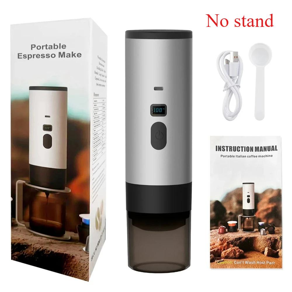 Wireless Portable Coffee Machine For Camping &Car Digital Display Portable Coffee Maker 3 In 1 Coffee Portable Espresso Maker