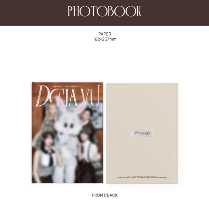 Pre-order 2026 KISS OF LIFE ASIA Fanmeeting Tour DEJA VU in SEOUL Photo Book