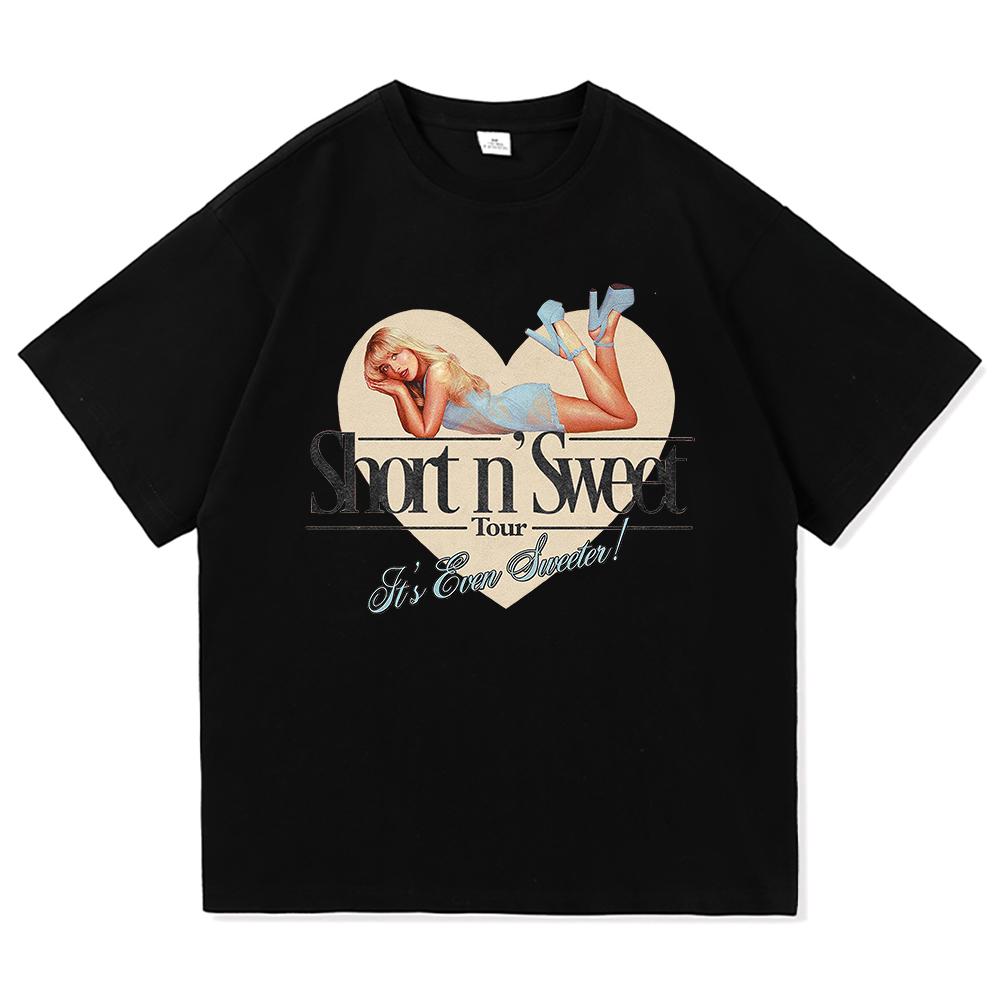 

Sabrina Carpenter Brief and Concise Touring Print T-Shirt - Men s and Women s Unisex Comfortable Cotton T-Shirt - Men s Sum... 5XL різнокольоровий
