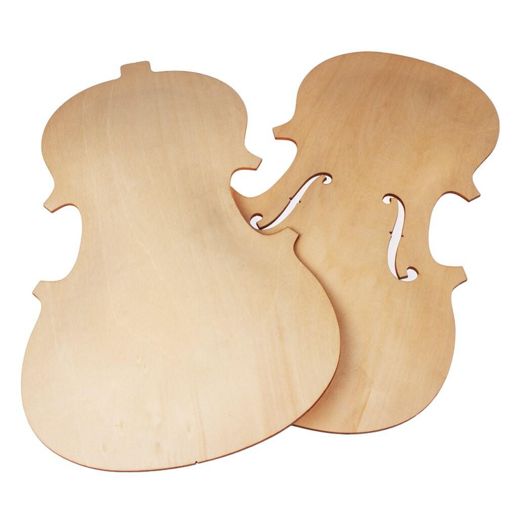 

Violin 4/4 Back and Top Plates - Unfinished Blanks Top Plate