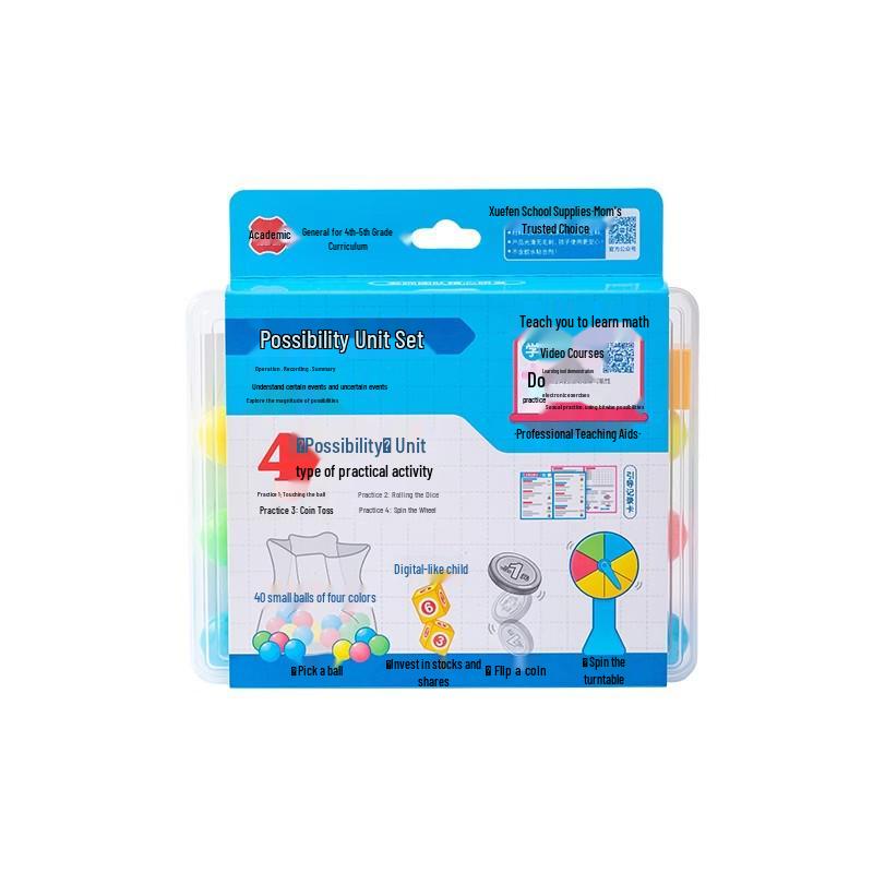 Math Tutoring Set: Grade 4-5 Educational Teaching Aids and Learning Tools