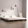 VidaXL Pallet Bed Grey 150x200 Cm Solid Pine Wood Very Large 821399