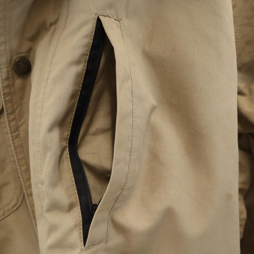 EDDIE BAUER 90er Jahre Alter Schwarzer Anhänger Mantel XL Gurege Outdoors Herren Gebraucht