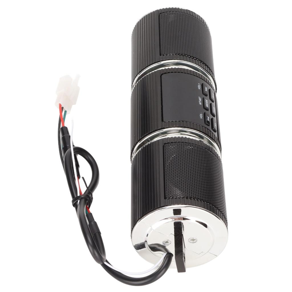 Motorrad Bluetooth Lautsprecher Drahtlose IP54 Wasserdichte DC12V Lenker Montiert Audio Sound System