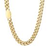 Colier bărbați cu lanț cubanez din oțel titan și accesorii simplificate hip-hop american și european