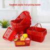 Portable Plastic Fruit Picking Baskets