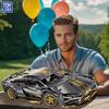 TOYLINX 1:14 Technical DIY Building Blocks Racing Car Sport Speed Vehicle City Mechanical Super Bricks Model Car Toys for Kids