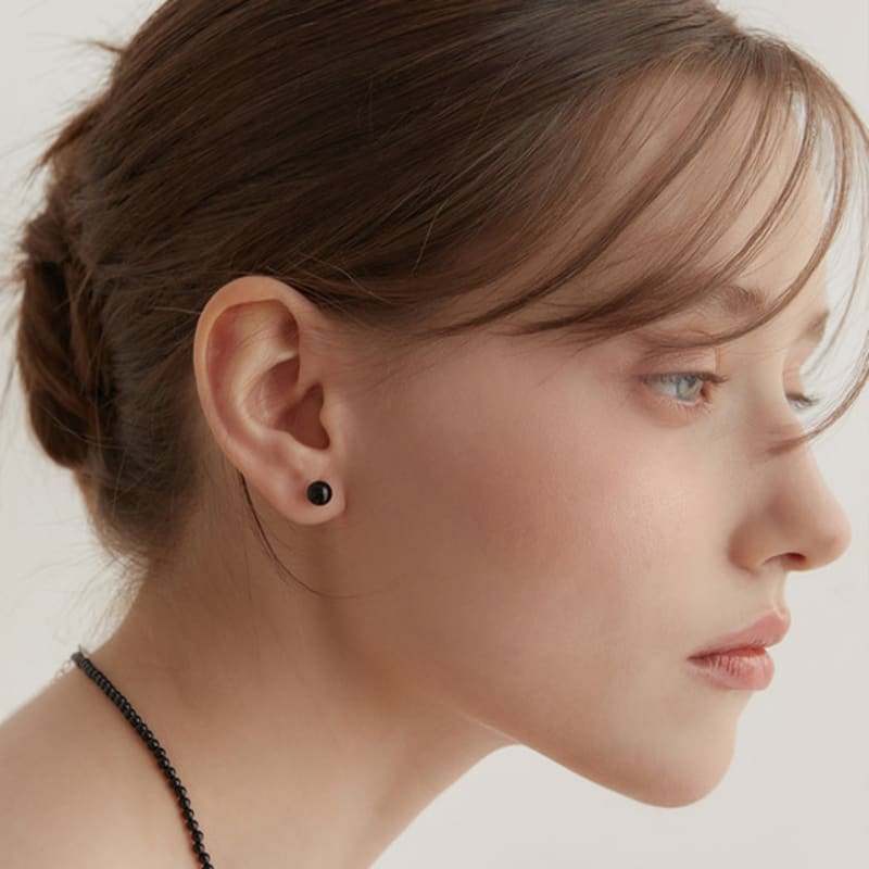 Tatiana (925 Silver) Sweet Candy Ball Gemstone Earrings EC3046