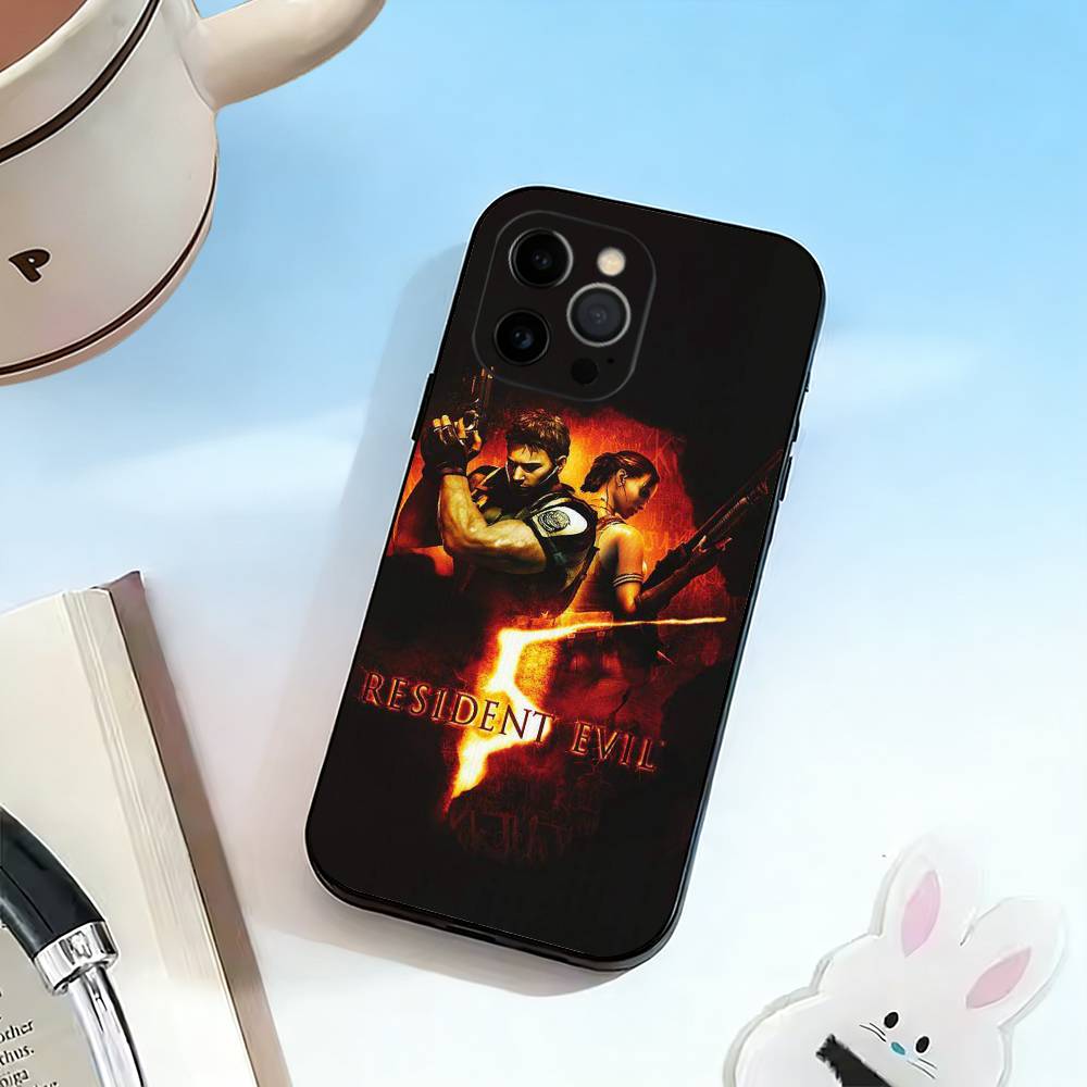 

игры Resident Evil Чехол для телефона Силиконовый Мягкий Для IPhone 17 16 15 14 13 12 11 X XR Plus Pro Max Plus iPhone14Pro