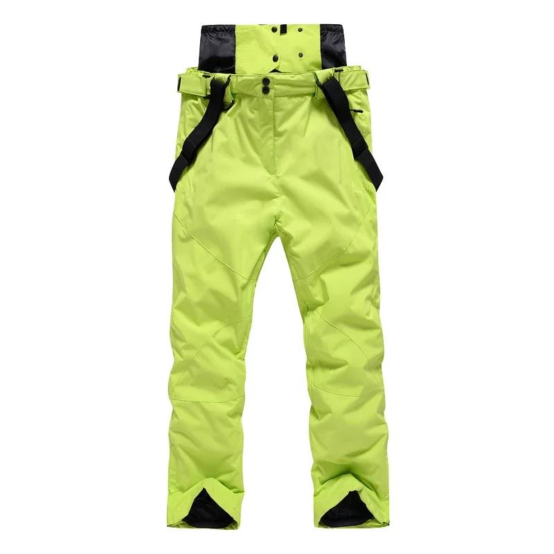 High Quality Waterproof Skiing Overalls Outdoor Mountain Men Snowboard Trousers Windproof Male Jumpsuit Sport Warm Ski Pants