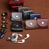 Waterproof Headphone Bag Mini Leather Wallet Key Holder Mini Coin Purse  Outdoor