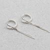 Women's Accessories Double-Line Knot One-Touch Earrings