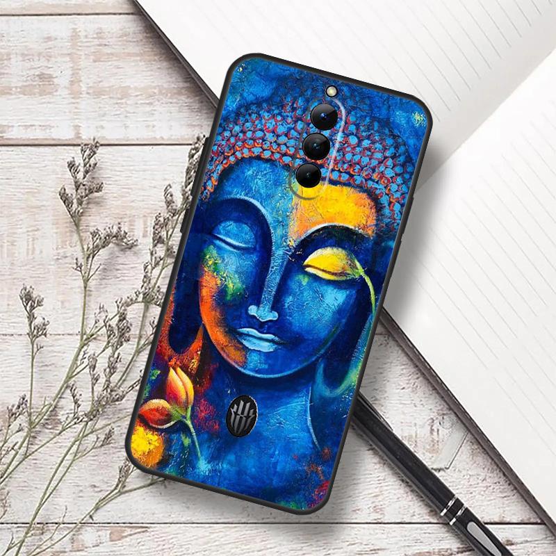 Buddha Case For ZTE Nubia Red Magic 6S 7S 6 7 Pro 5G RedMagic 10 Air 8 9 8S 9S 10S Pro Plus Cover