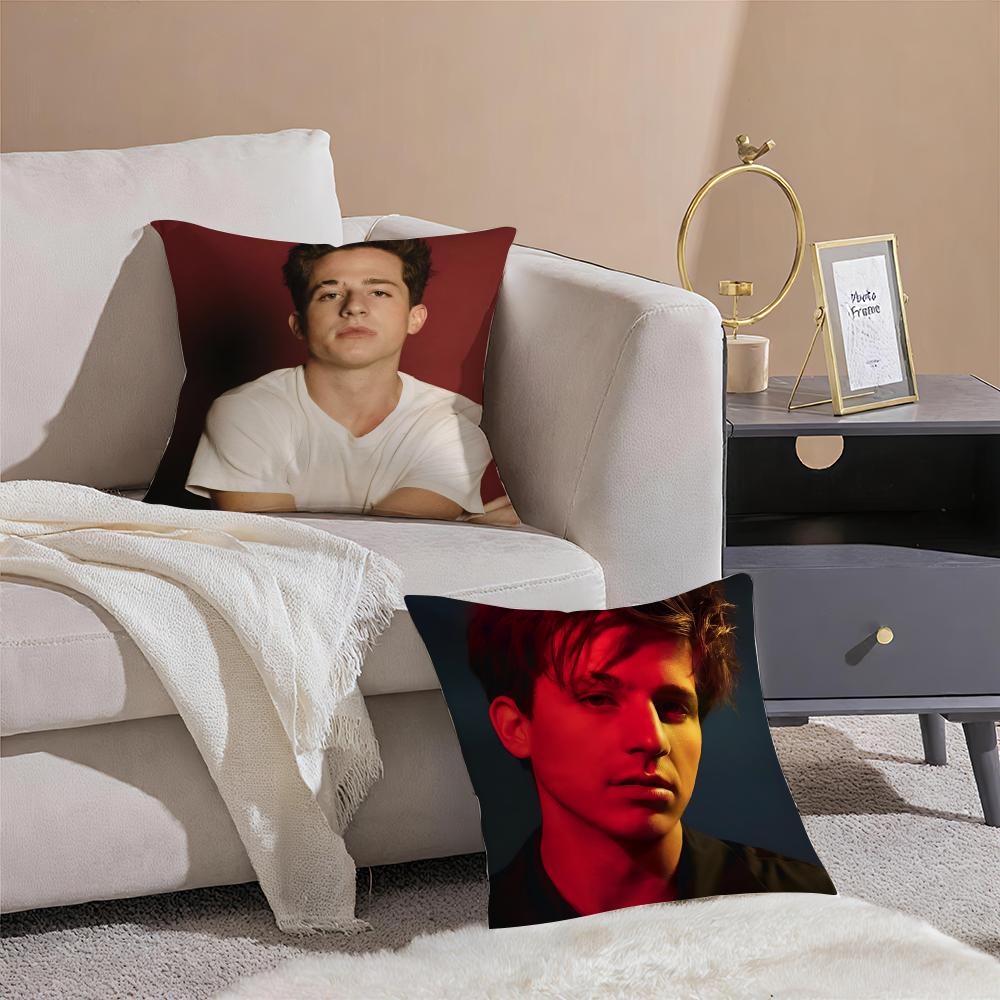 Heißer Sänger CCharlie PuthS Kissenbezug Kissenhülle Kurzer Plüsch Unsichtbarer Reißverschluss Raum Sofa Kissenbezug