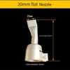 Hot Air Welding Set Flat Welding Nozzle Enhanced Work Efficiency Heat Transfer Efficiency High-Temperature Resistance