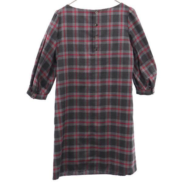 PARC LAMU check 7 minutes sleeve one piece M Women Used