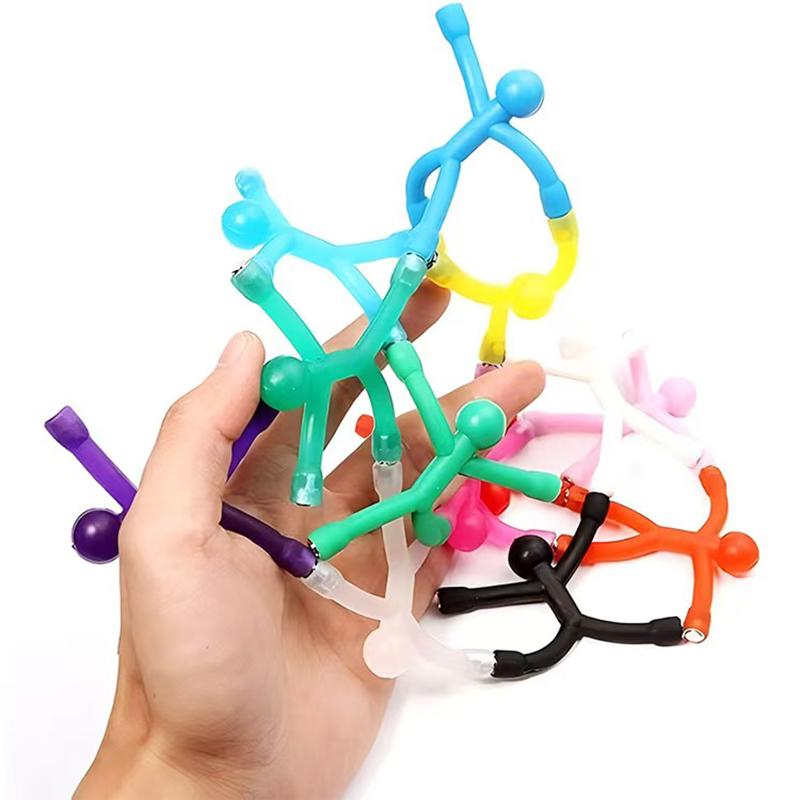 Toys 3PCS Novelty Fridge Magnets Funny Mini Man Magnet For Adults Cool Stuff Gifts Refrigerator Door Office Fun Kids Boys Girls