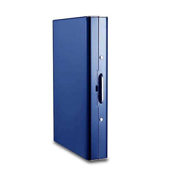 Stainless Steel Anti-RFID Card Holder: Women's Credit Card Case & Men's Business Card Organizer