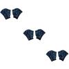 Water Gloves Swim Training Gloves for Swimming 3Pairs Set