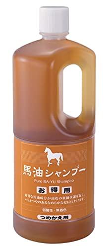 Tabibijin Horse Oil Shampoo Refill Set (2 Bottles) by Azuma Shoji [Includes Bath Additives]