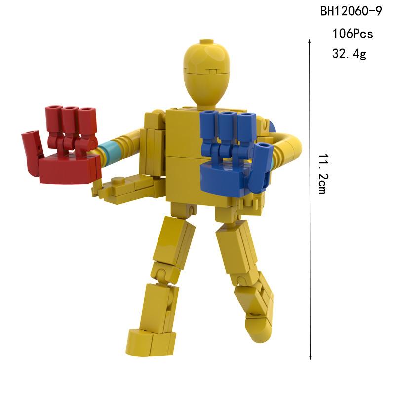 Poppy Playtime Nový hlavní obsazení Kapitola 5 Vzdělávací Montážní Mini Částice Stavebnice Figurky Stolní Ozdoba Sváteční Dárek