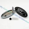 Car Sticker Ford 1pcs 14.5cm Car Rear Trunk Badge Sticker Front Head Hood Bonnet Emblem For Ford Mondeo Focus Fusion MK2 MK4 F15