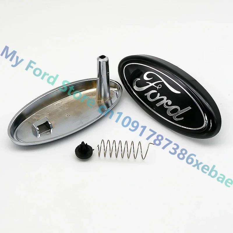 Car Sticker Ford 1pcs 14.5cm Car Rear Trunk Badge Sticker Front Head Hood Bonnet Emblem For Ford Mondeo Focus Fusion MK2 MK4 F15