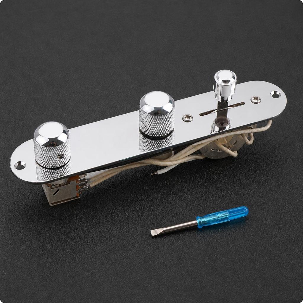 Prewired Guitar Control Plate Upgrade with Knobs Standard