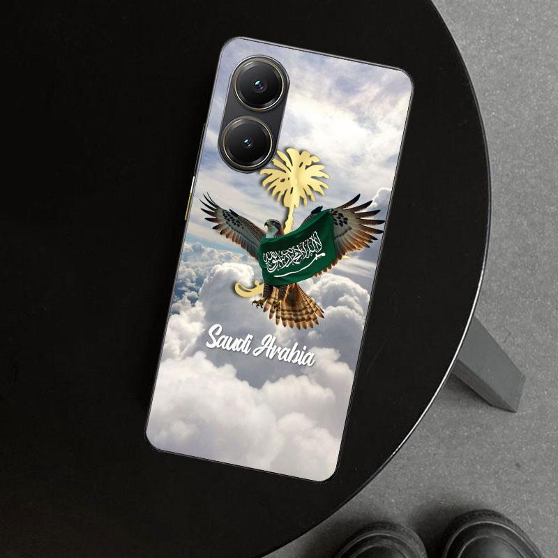 Kingdom Of Saudi Arabia Flag Phone Case Cover for Xiaomi Poco X6 X5 X7 Pro F7 Ultra Redmi 15C 15 13C 13 12C 12 10C 10 10A 9C 9A