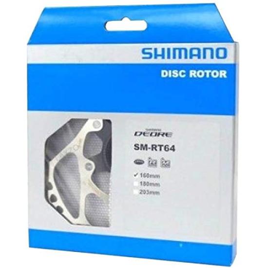 SHIMANO Disc Rotor 160mm Center Lock Narrow Type ESMRT64SI3C DEORE SM-RT64-S