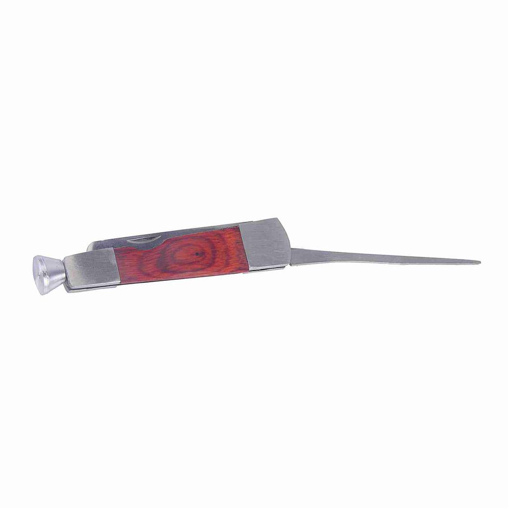 Pipe Clning Tool, Rosewood Stainless Steel Pipe for Maintenance, Compact Lightweight Clning Rmers, Scraper Nozzle Clner for Regular Care