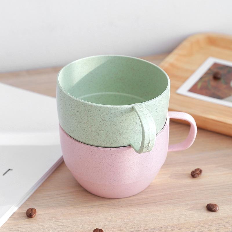 Wheat Straw European Coffee Cup Milk Breakfast Cup