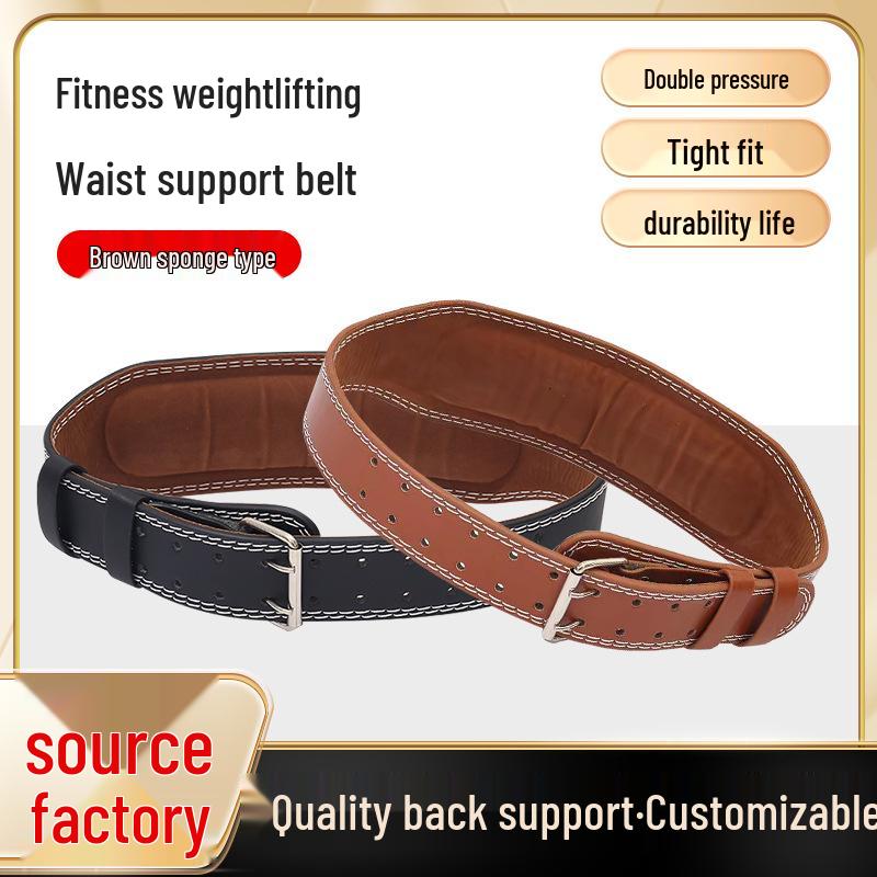 Fitness Weightlifting Waist Support Belt for Squat and Deadlift Training