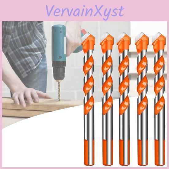 Drill 510pcs Bits Set Triangular Sharp Tip High Strength Hard Alloy Multifunctional Masonry
