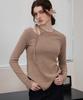 Leobeucham [Celina Cut-Out Ribbon Knit Top_Beige] Celina Cut-Out Ribbon Knit Top_Beige
