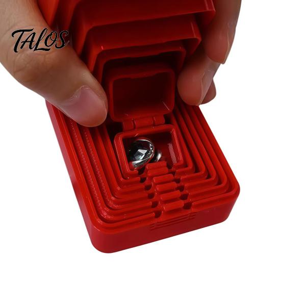 3D Printed Keepsake Boxes 7 Layer Nesting Gift Box, Multi-Layer Nested Storage Container 7-In-1 Container, Portable Prank Present Packaging