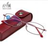 Stylish Black Frame Anti-Blue Light Reading Glasses for Women & Men