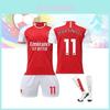 2023-24 Arsenal Home Shirt Soccer Jersey Sportswear Polyester Fabric Kids And Adult Sizes