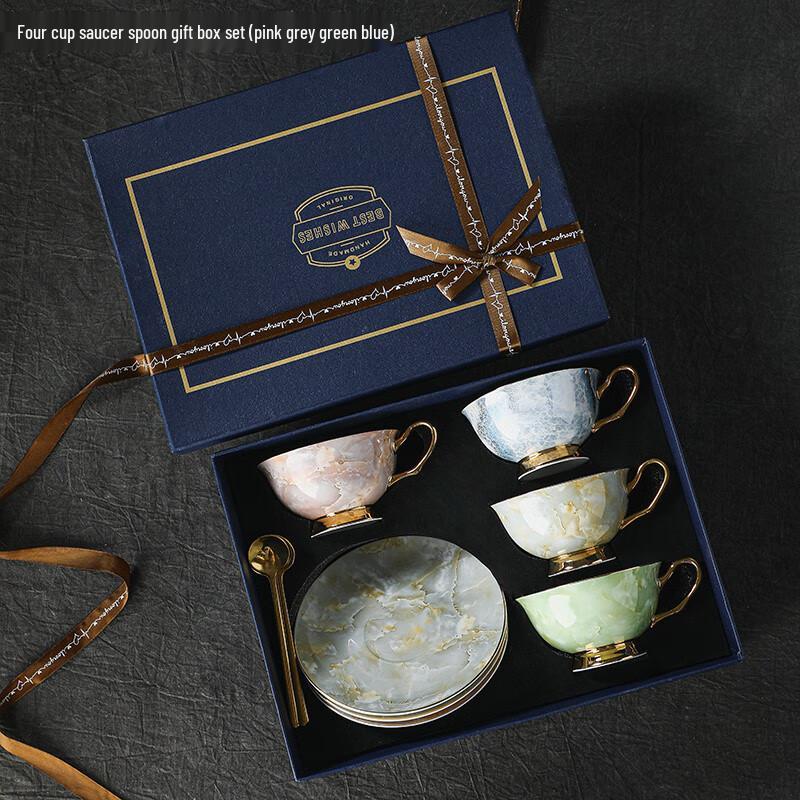 Peach Garden European Style Ceramic Coffee & Tea Collection