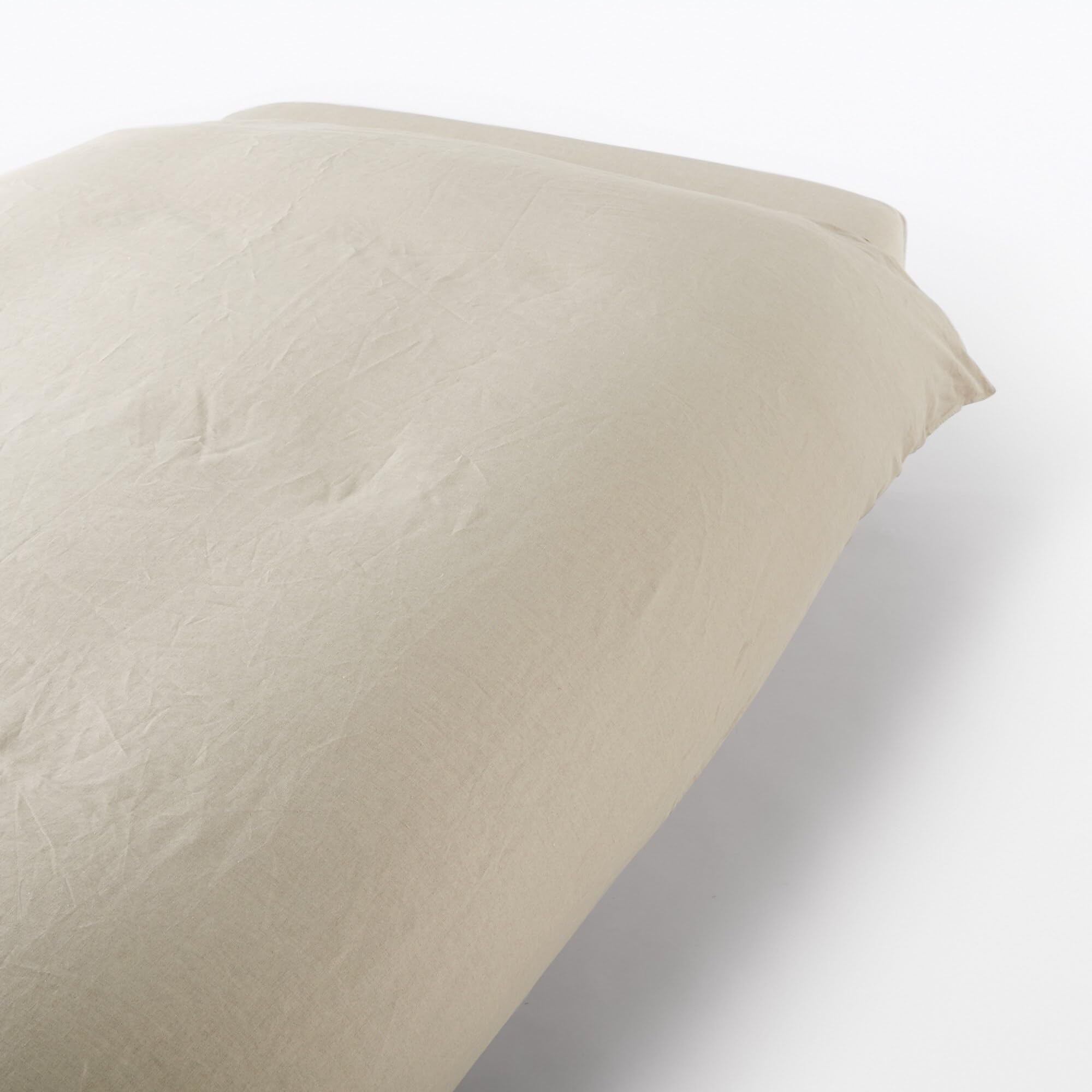 MUJI Постельное белье, Лен, Полотняное плетение, Пододеяльник 190 x 210, Натуральный 84744587, Двуспальный, см, Цвет,